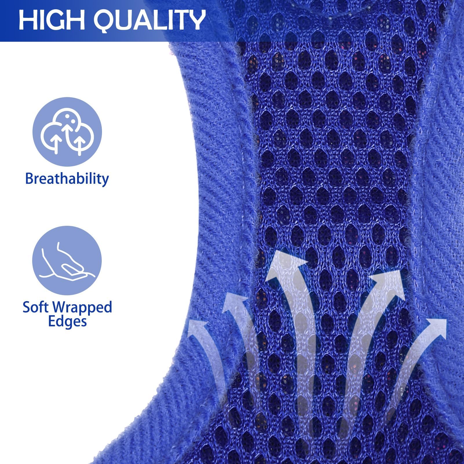 SCENEREAL Puppy Dog Harness with Leash Set for Small Medium Sized Dogs Soft Mesh Step in Pet Harnesses and Leash - Image 4