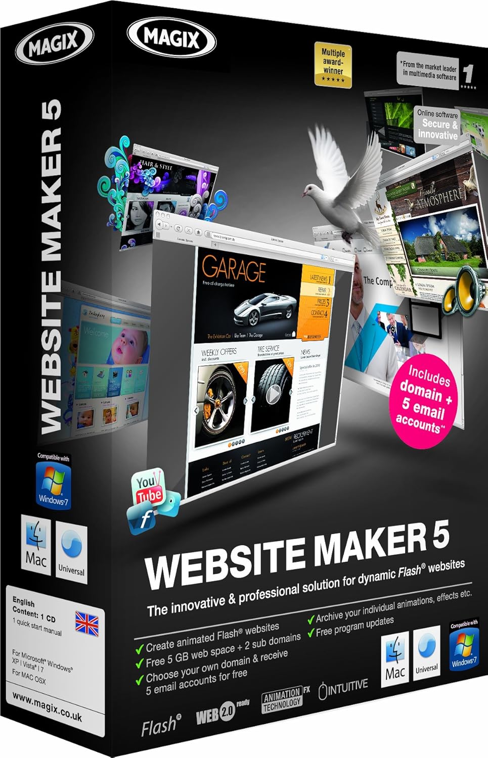 Magix site Maker 5.0 (PC/Mac) Amazon.co.uk Software