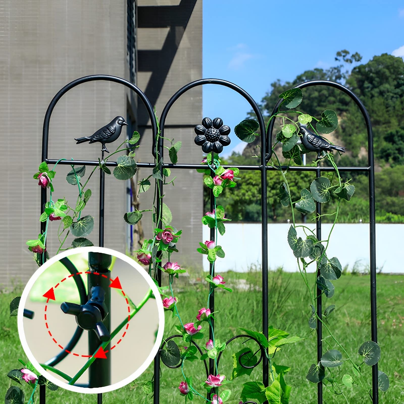 Pali Per Recinzione 15 Pz Argento 150 Cm In Acciaio Zincato - Foto 11