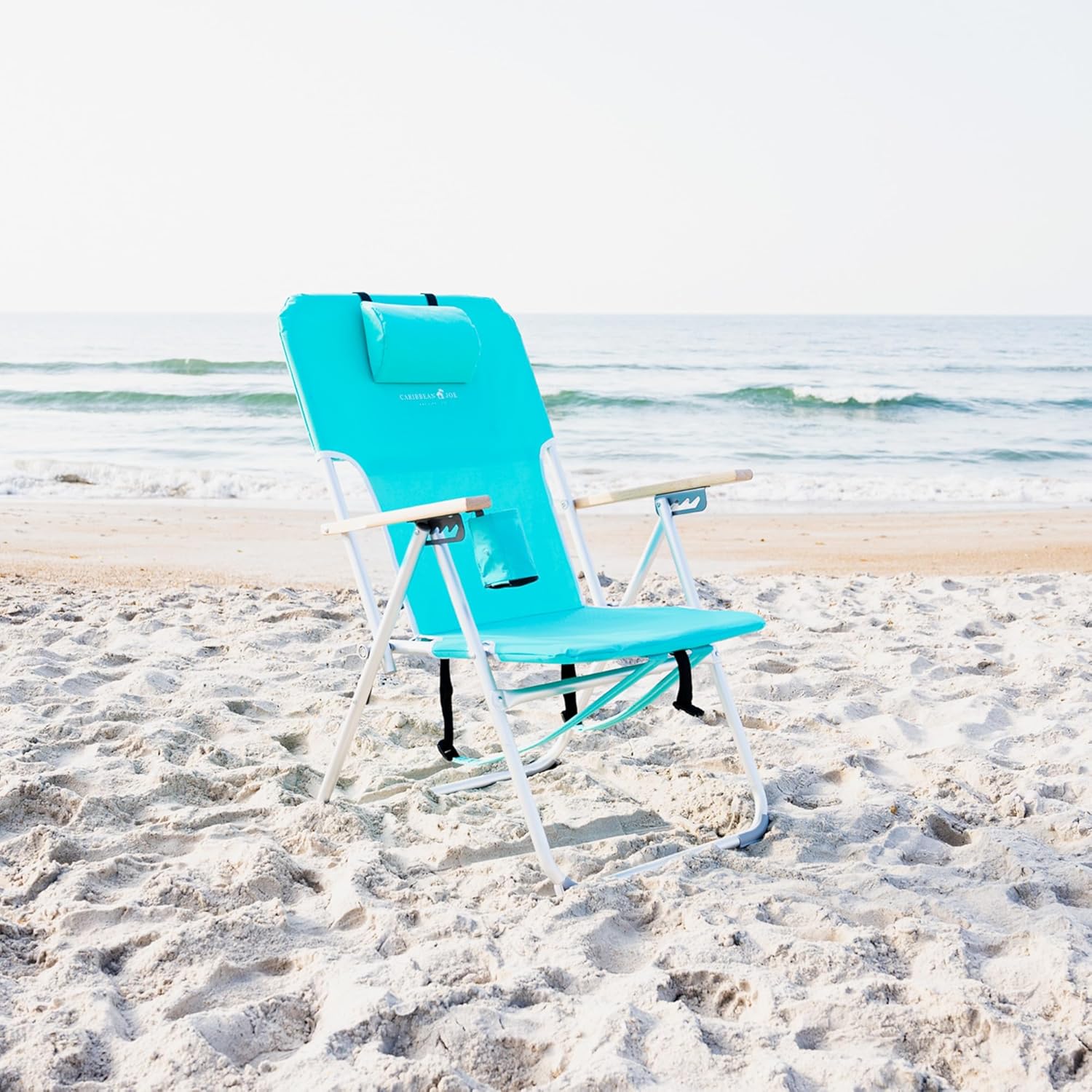 Deluxe Beach Caribbean Joe High Weight Capacity Beach Chair