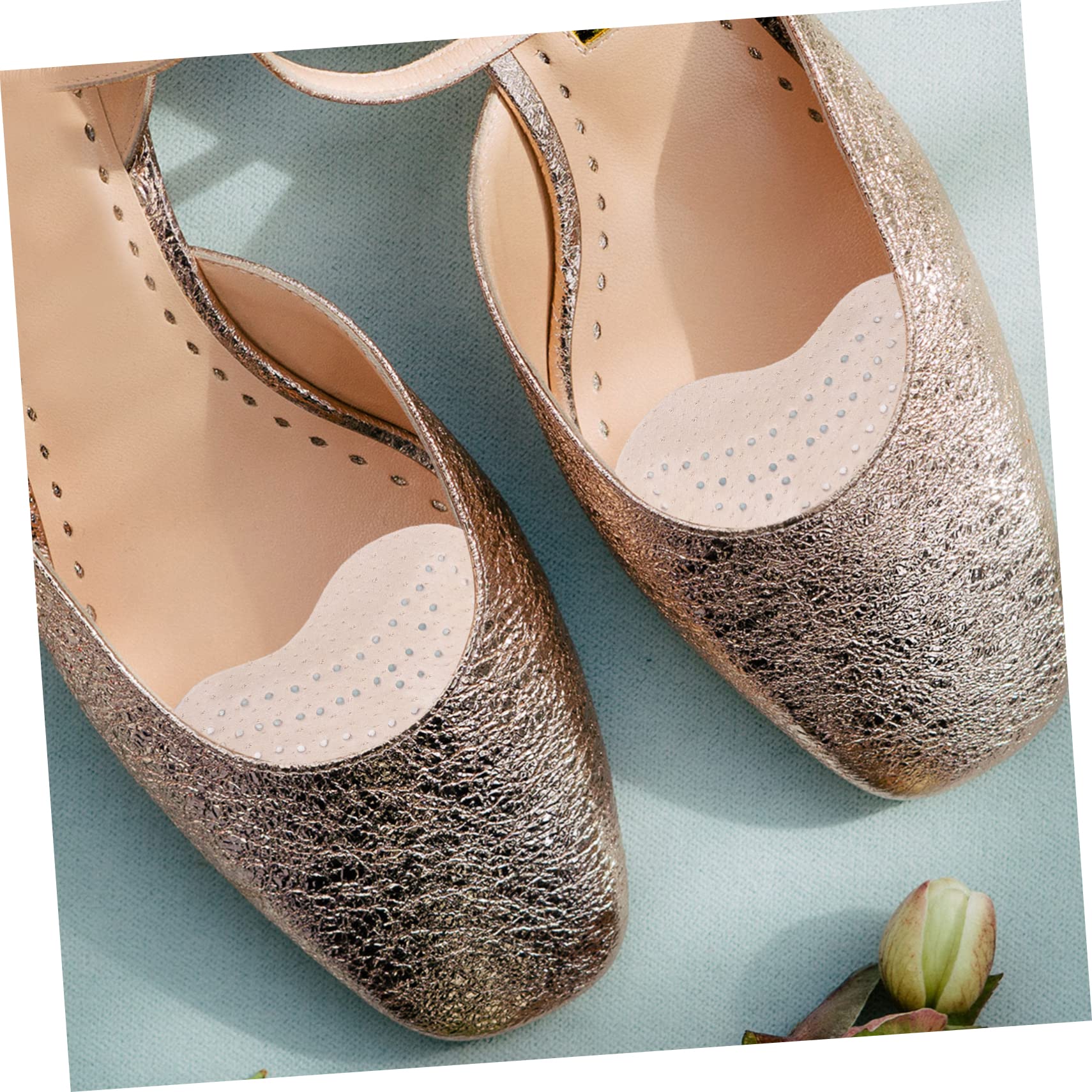 Mobestech 25paare Fersenpolster Für Schuhe Rutschfeste Einlegesohlen Für High Heels Sandalen Und Mehr Halbe Sohle Für Komfort Und Schmerzlinderung Beim Gehen Atmungsaktiv Und Elastisch