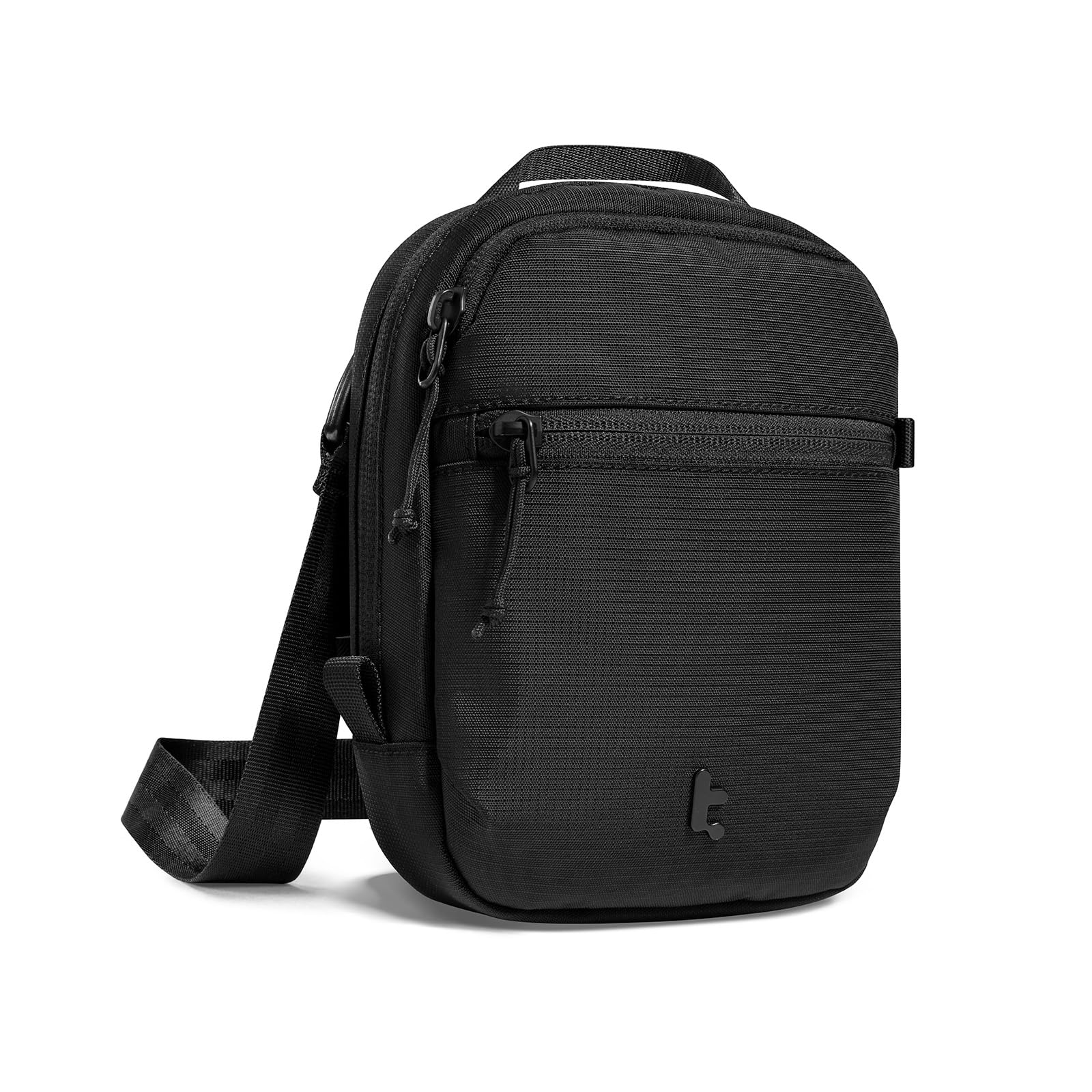 tomtoc Umhängetasche für Damen & Herren – RFID-Schutz, Diebstahlsichere Crossbody Bag – Sicherheits-Reißverschluss, Für Reise & Alltag – Organisiert 4-6 Pässe, Smartphone, Osmo Pocket 3, Schlüssel