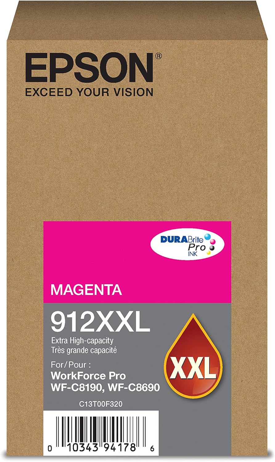 Epson DURABrite Pro T912XXL320 -Ink -Cartridge - Extra High Capacity Magenta