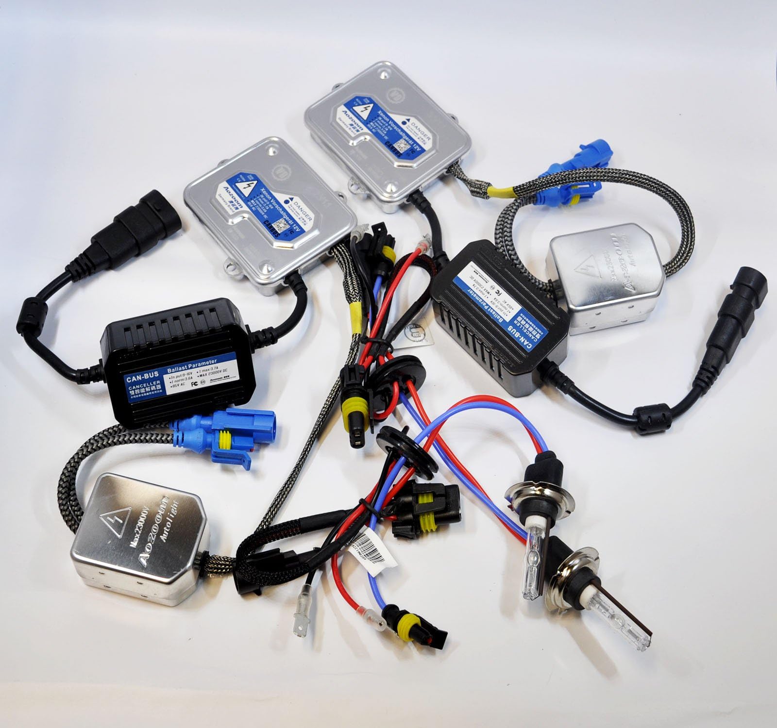 CNLIGHTH7AOZOOMKIT Xenon H7 Hid Bulbs Canbus Free 35W Kit