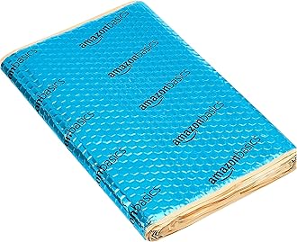 Amazon Basics Car Soundproofing Sheet, 14.6 x 9.8 inches (37 x 25 cm), Pack of 10