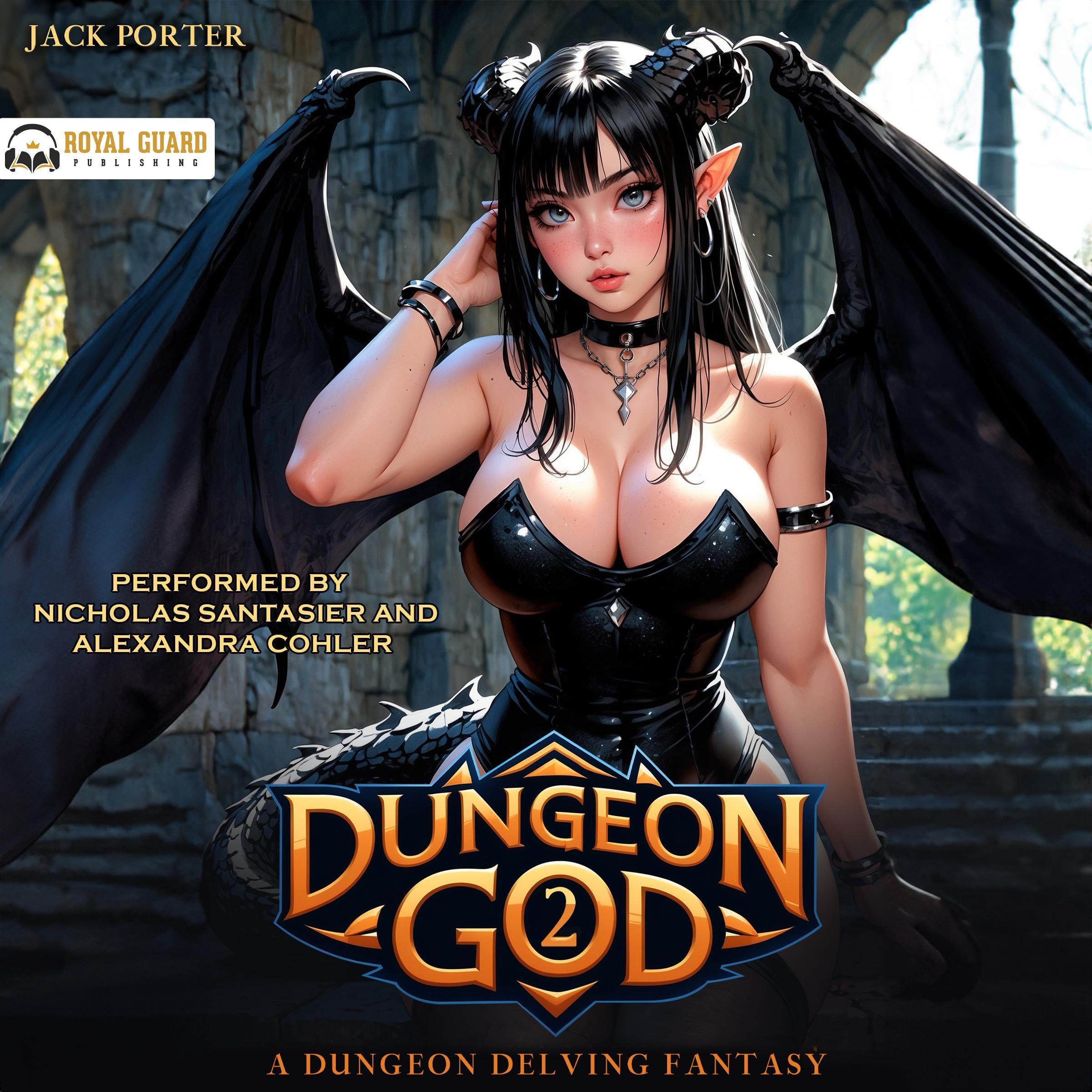 Cover art for Dungeon God 2: A Dungeon Delving Fantasy