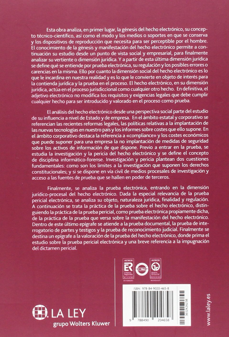 Prueba Pericial Informática En El Procedimiento Civil,La (Temas La Ley)