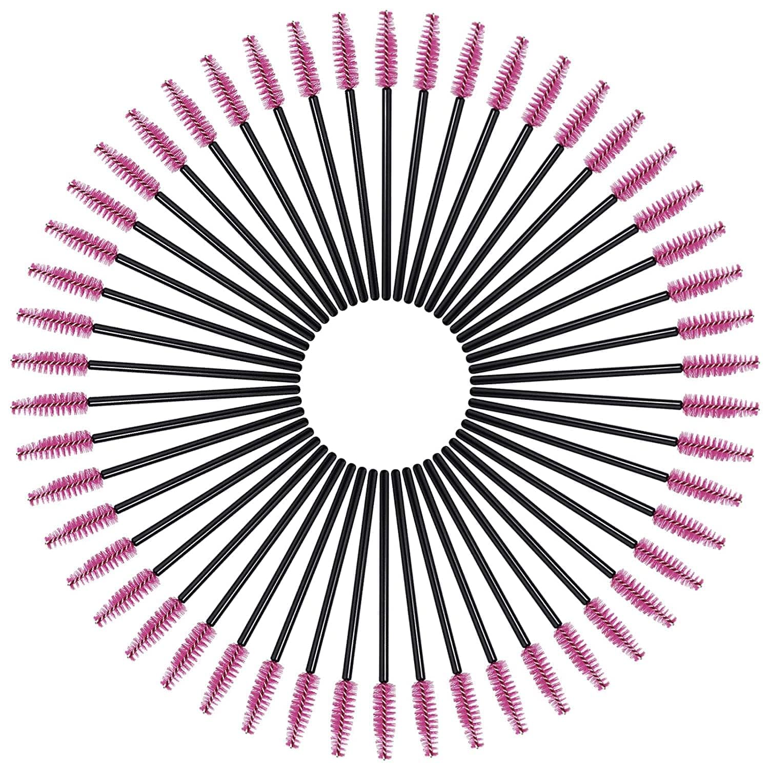 COSLUXE Disposable Mascara Brush, 10 Pcs Eyelash Brushes Mascara Wands Applicator Eyelash Extensions Makeup Tools Eyebrow Brush 3