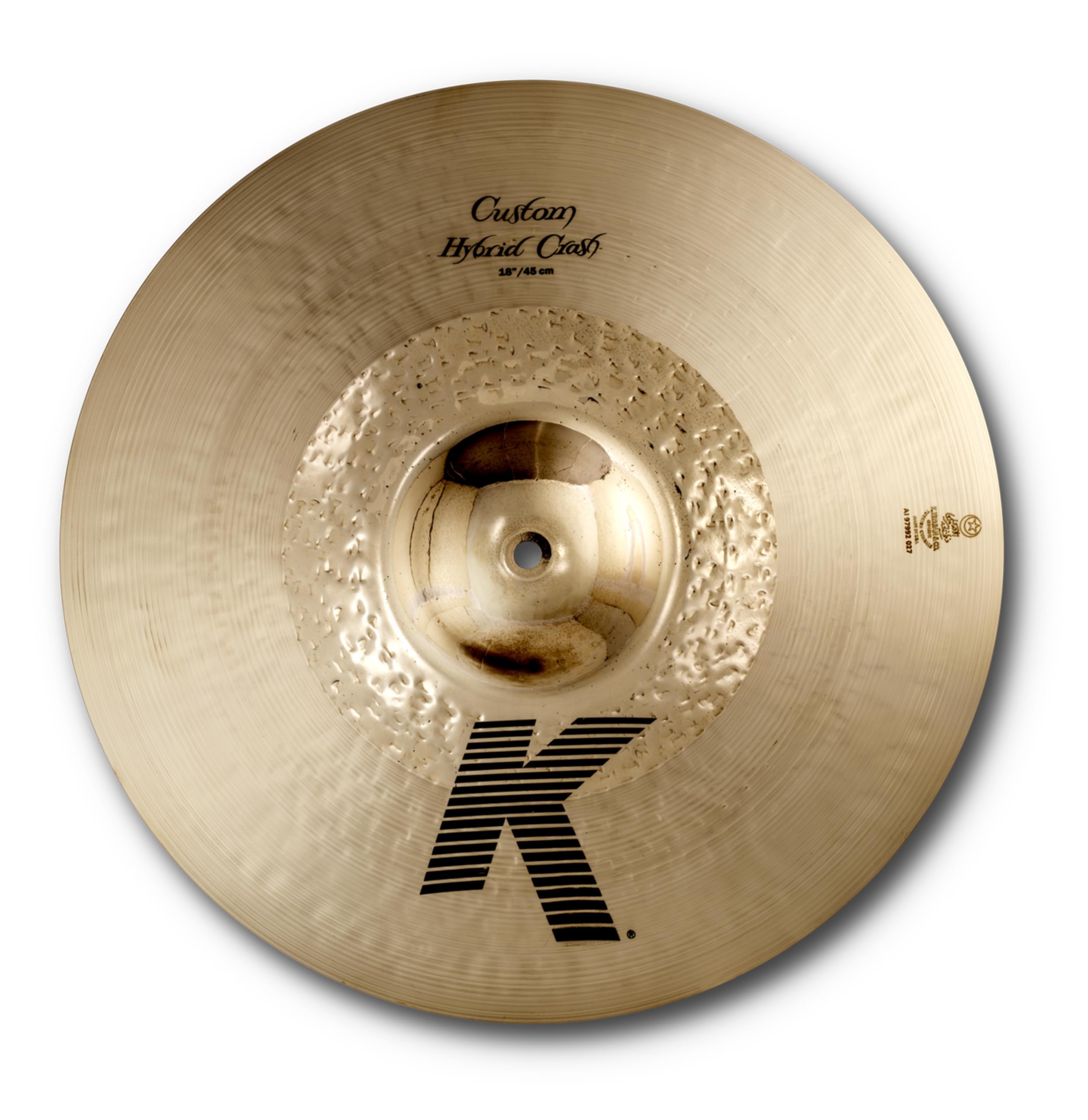 【最終値下げ】K Custom Hybrid Crash 18インチ（割れあり） K Custom Hybrid Crashes – Zildjian