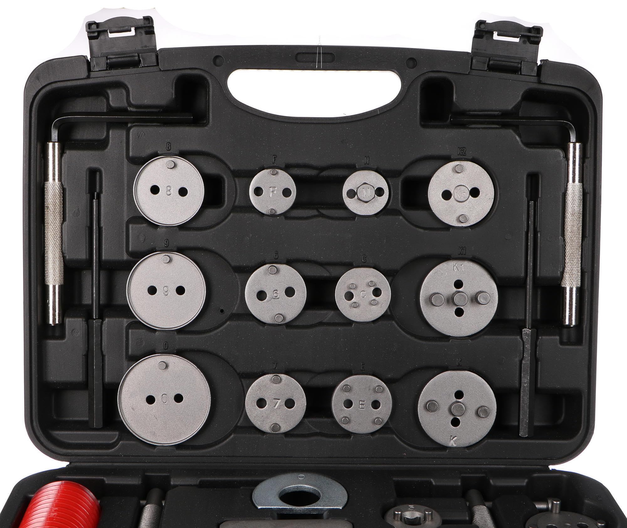 Mechanic Brake Set Black 35 | Set stlačováků brzdových pístů 35pz | Ritorno Pistoni Freno | Valigetta