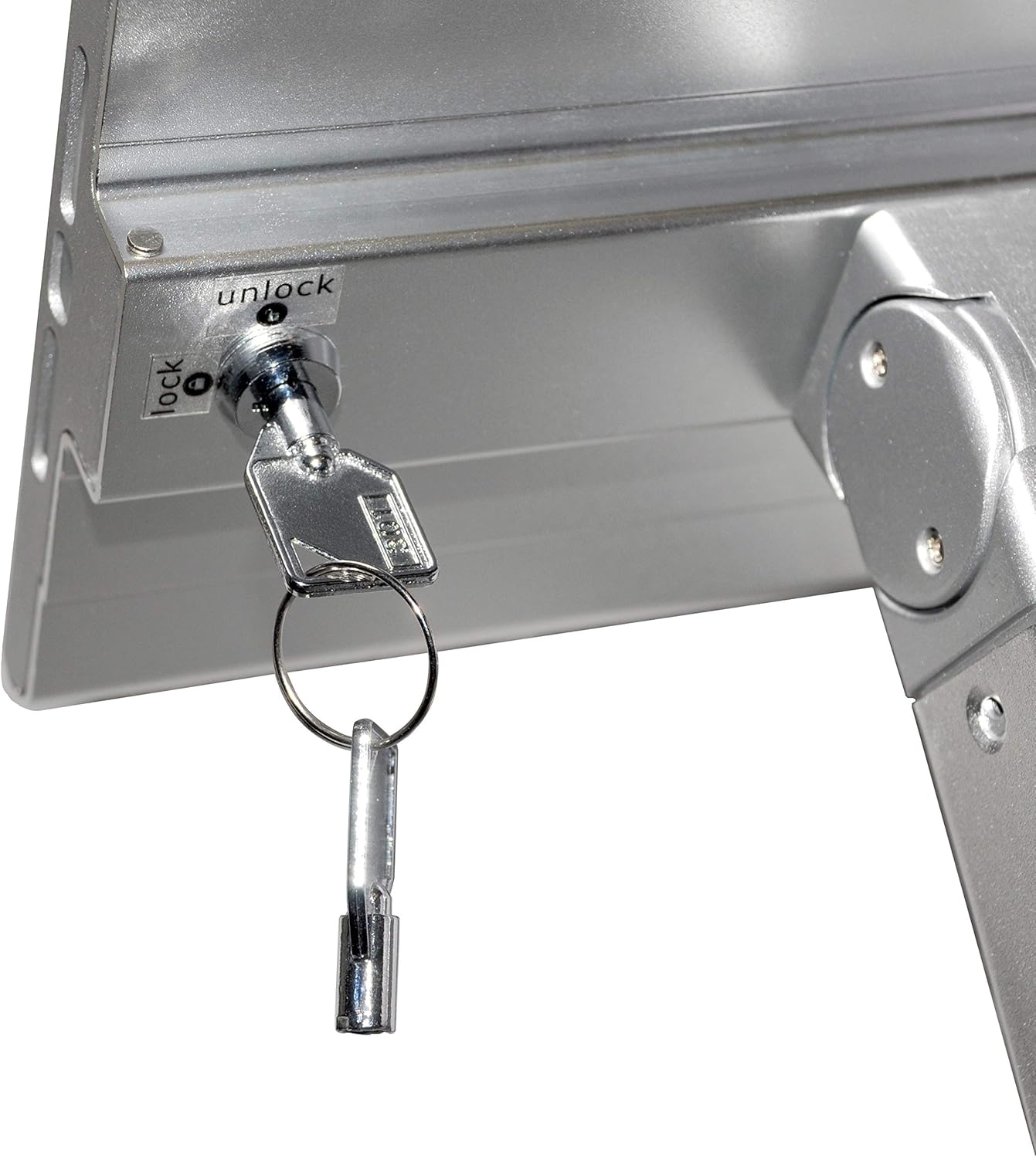 Suреr Chеар 🛒 Dual Kiosk Stand- CTA Aluminum Stand with Locking Case and Cable. 360-Degree Rotating Base. Enclosure Designed for iPad mini Generations 1-5 with Access to all Ports and Buttons, Silver (PAD-ASKM)