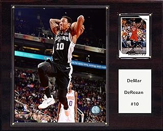 NBA San Antonio Spurs 1215DEROZANSANBA - Placa de jugador de DeMar DeRozan San Antonio Spurs, color marrón, N/A