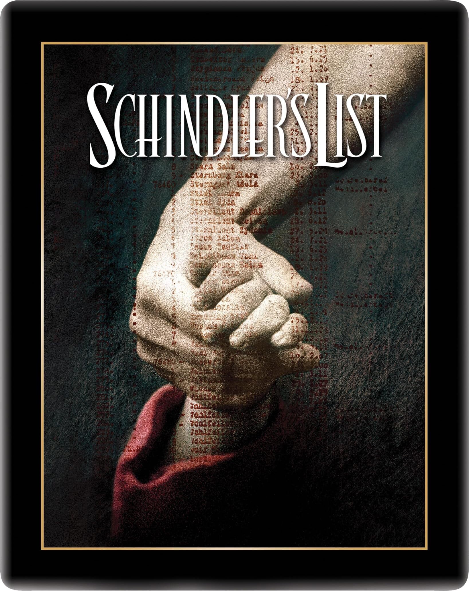 Schindler's List (Limited Edition, SteelBook) [Special Bonus Features / 1993] [4K UHD + Blu-ray] [Region Free]