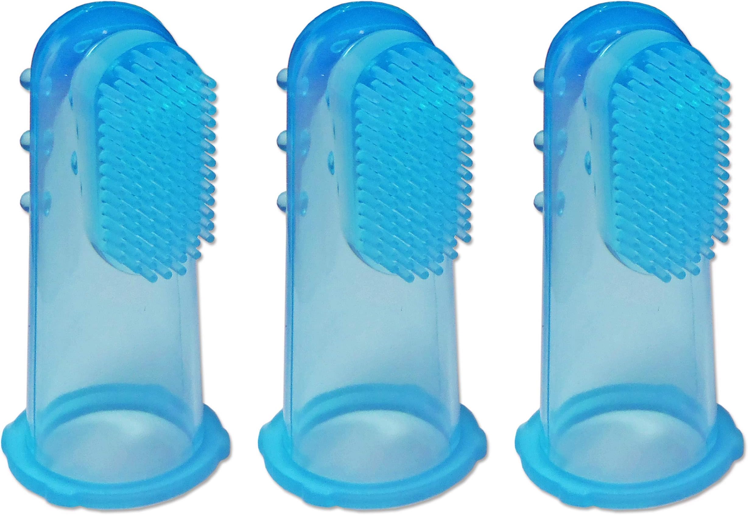 BABY FINGER TOOTHBRUSH (SET OF 3) (BLUE)