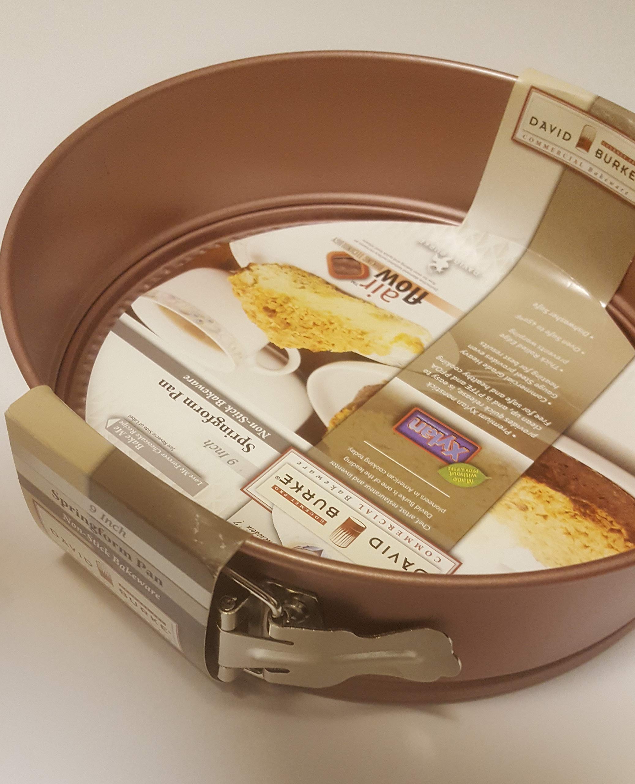 David Burke9 Round Rose Gold Springform Pan With Air Flow