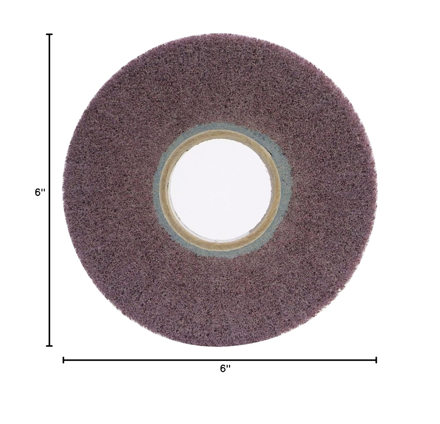 Flap Wheel, AO, 6 in Diax1 in Wx2 in AH, FN
