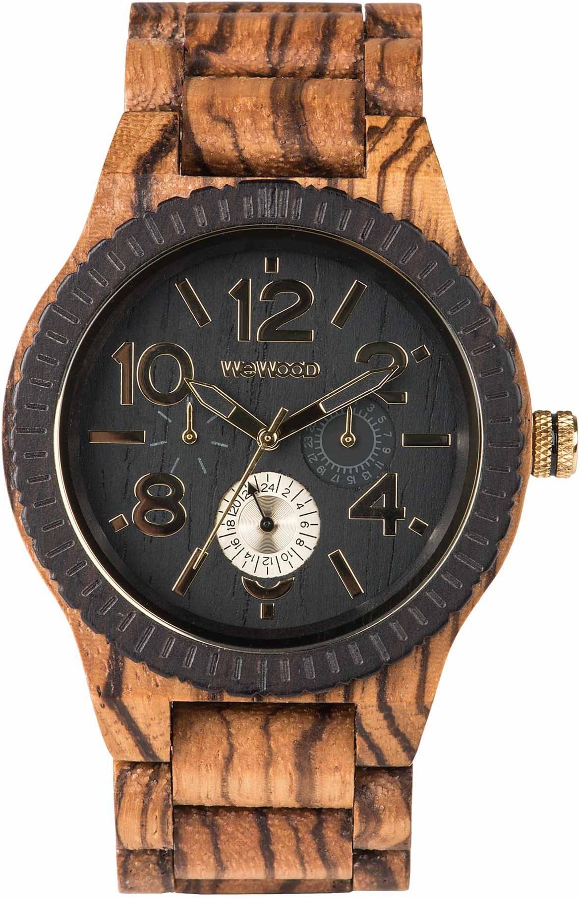 Watch in wood Wewood Kardo Zebrano
