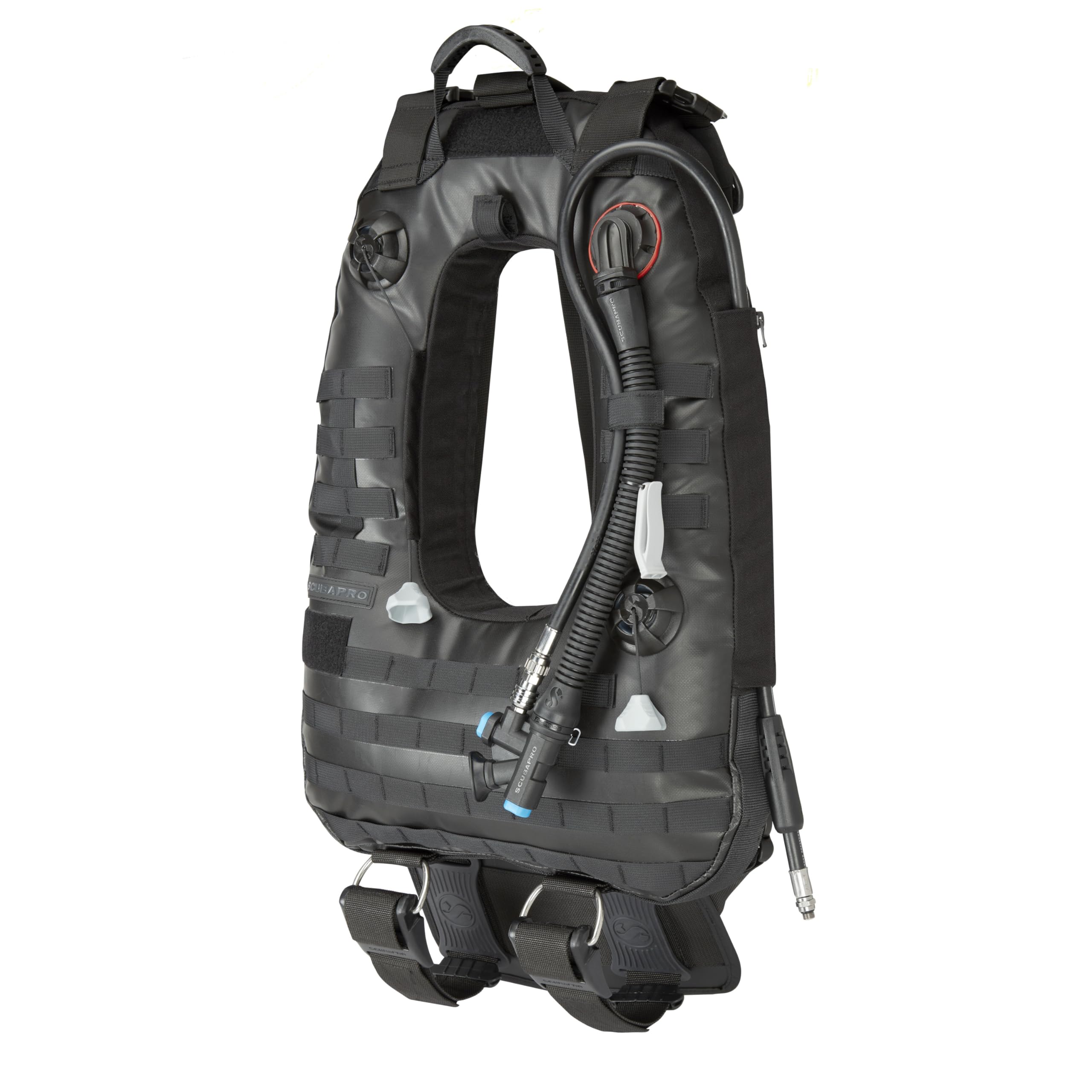 SCUBAPRO Rapid System Scuba Diving BCD for Professional Services, w/BPI and Cloth Carry Bag