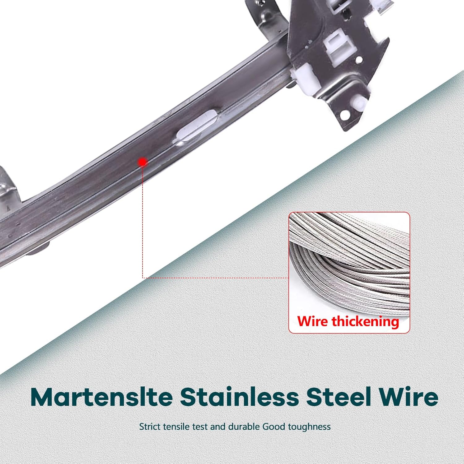 FINDAUTO Power Window Regulator Rear Right Passenger Side fit for 1997-2003 for Pontiac Grand Prix 741-837 Window Regulator and Motor Assembly with Motor