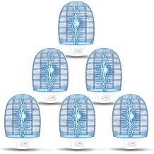 Indoor Bug Zappers, Fly Traps for Indoors, Insect Traps for Home Mosquito Killer for Kids & Pets, Home, Kitchen, Bedroom, Baby Room, Office 6 Packs