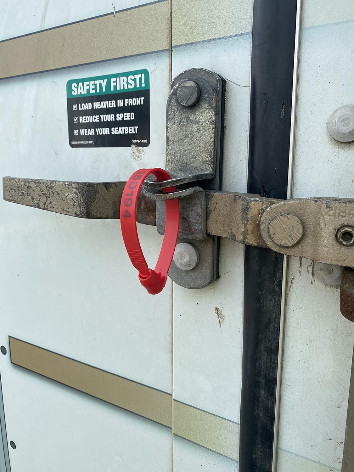 1000 Red Plastic Truck Seals Red Trailer Seals - Freight Seals Load Seals Shipping Seals Security Seals Truck Seal Plastic Trailer Seal Shipping Container Seals Tamper Seals Security Tag - Image 4