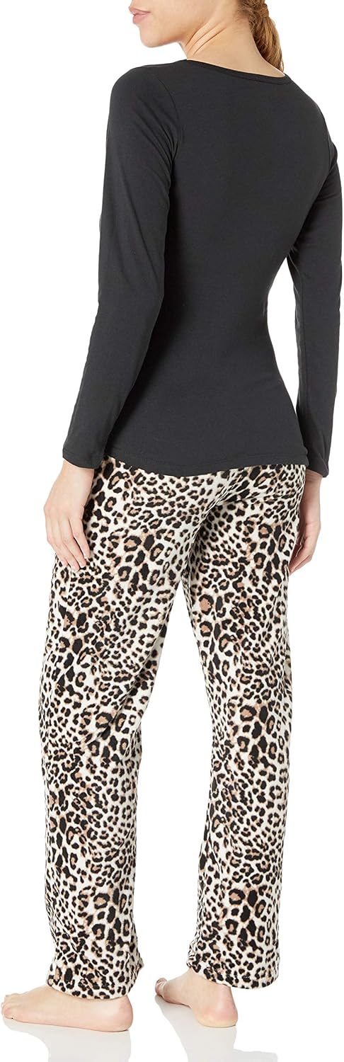 Cherokee Women's Pajama Pants Sets Long Sleeve Design Cotton Top PJs Sleepwear Loungewear - Image 2