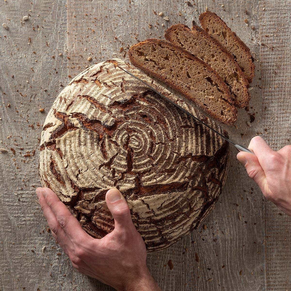 Zenker Cestino di lievitazione rotondo 22 cm – Cestino di lievitazione in r