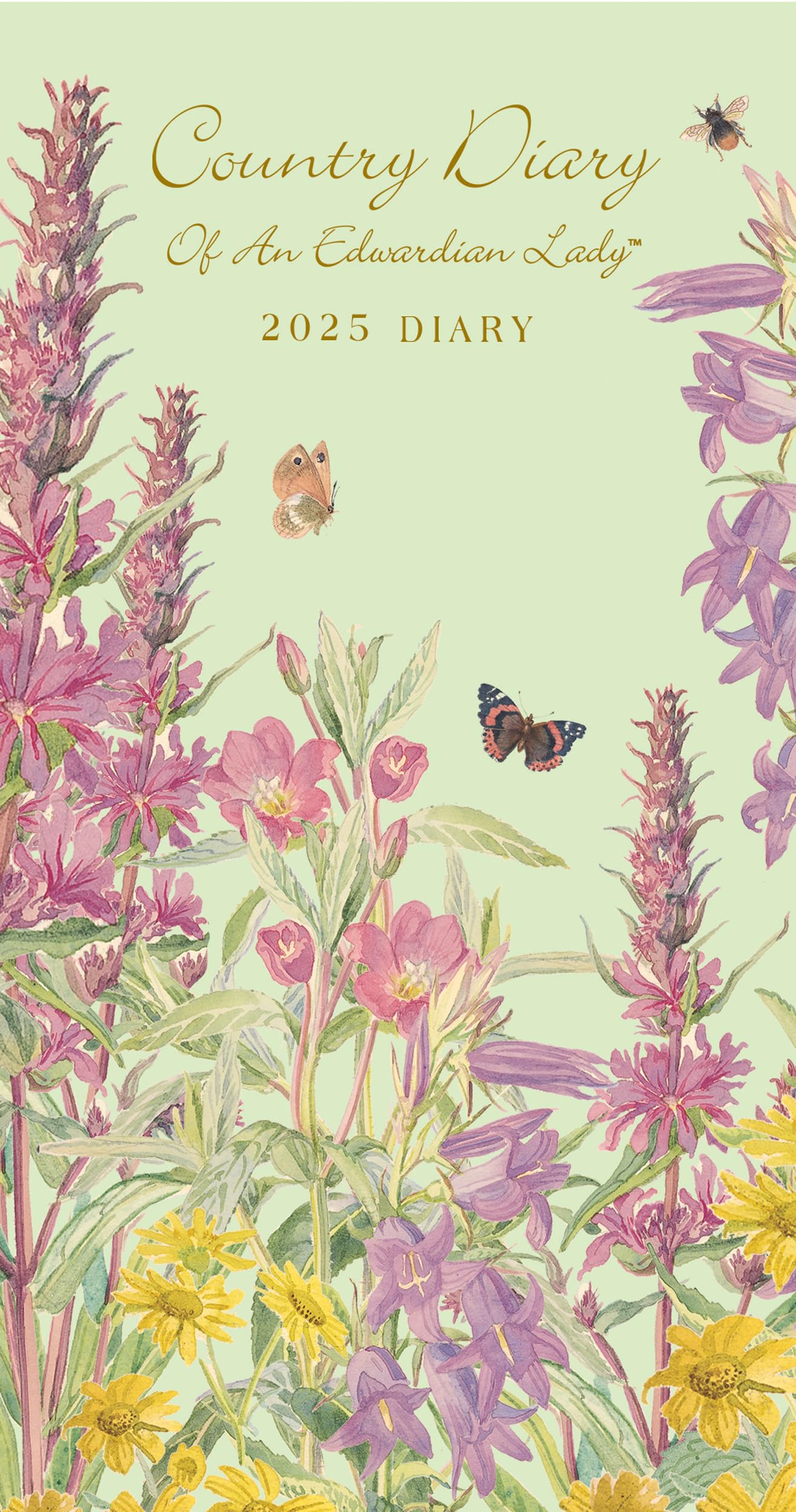 Portico Designs Ltd 2025 Country Diary of an Edwardian Lady Slim Diary