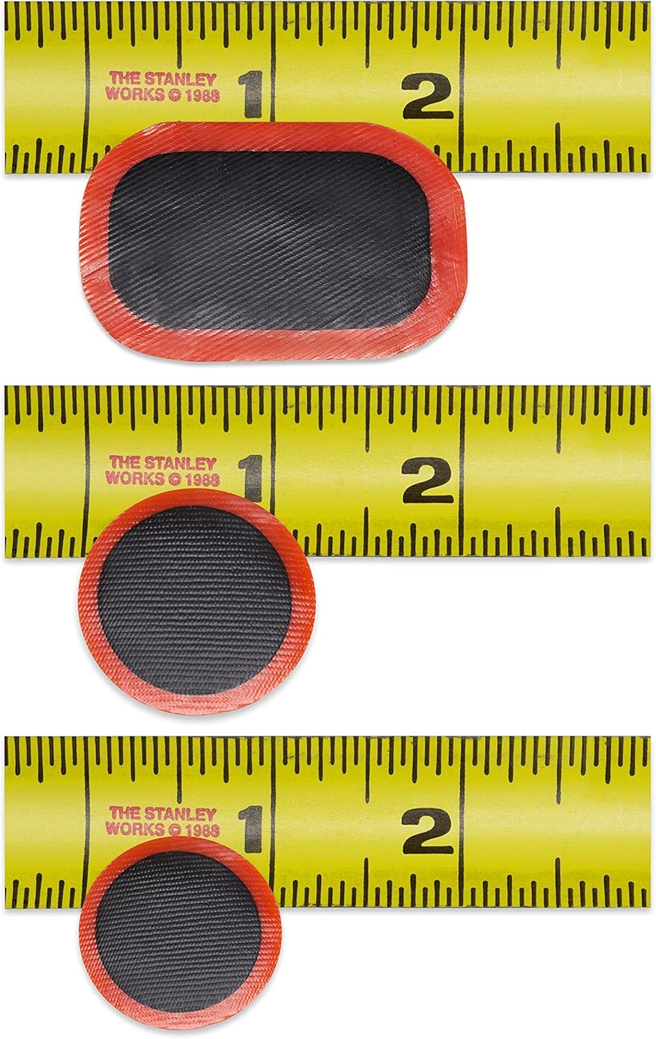 RocRide 16-PC Inner Tube Patch Bicycle Repair Kit. Also for Inflatable Dinghies, ATVs, BMX and Motorcycles.