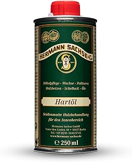 Hartöl per lavoro pannelli mobili incolore 250 ml direttamente dalla Manufaktur Hermann Sassone il Topoil di olio per legno oli per cucine lavoro lastre tavoli legno pavimenti