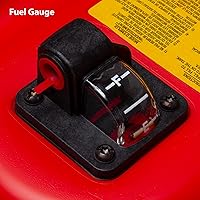 Vista 5 de Scepter Bidón de Gas Marino Portátil de 9 Galones, Tanque de Combustible para Barco, Tapa Ventilada de 2 Vías, Medidor de Combustible Integrado