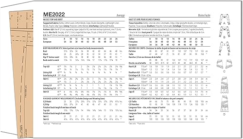 Miniatura 2 de McCall 's Patterns P300Patrones de costura Jumper y parte superior tamaño 101214-16