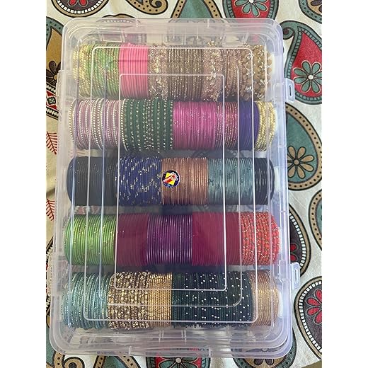Transparent Stylish Bangle Box Organizer Large