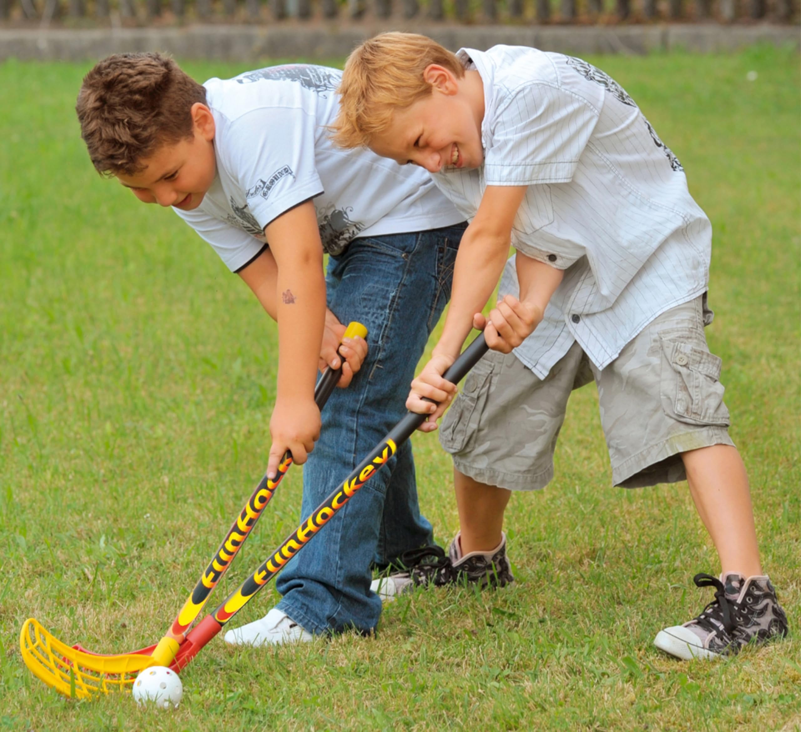 Bandito Fun Hockey Kit complet avec 2 raquettes et Pop Up Kit Mini de porte