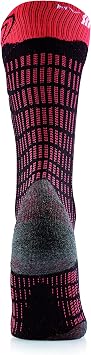 Sidas Unisex Sweat-wicking Fall/Winter Warm Soft Merino Wool Knee-length Ski Comfort Socks for Skiing