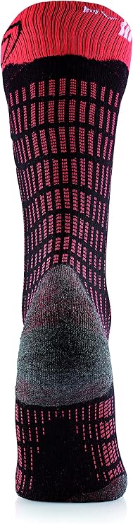 Sidas Unisex Sweat-wicking Fall/Winter Warm Soft Merino Wool Knee-length Ski Comfort Socks for Skiing