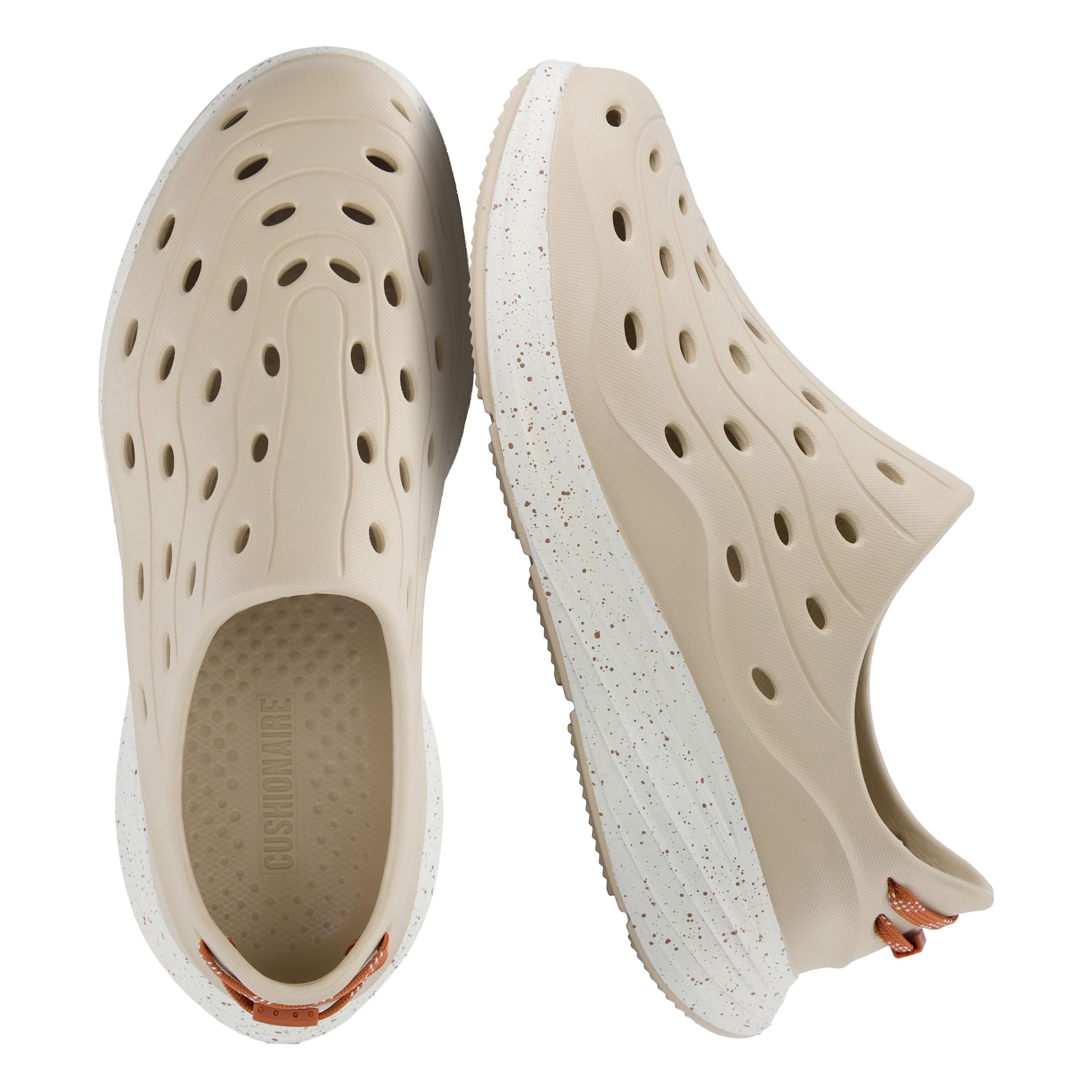 Fuel EVA Recovery Shoes for Men, Lightweight Slip On Waterproof Sneaker Clogs with Cushioned Footbed and Ventilated Design