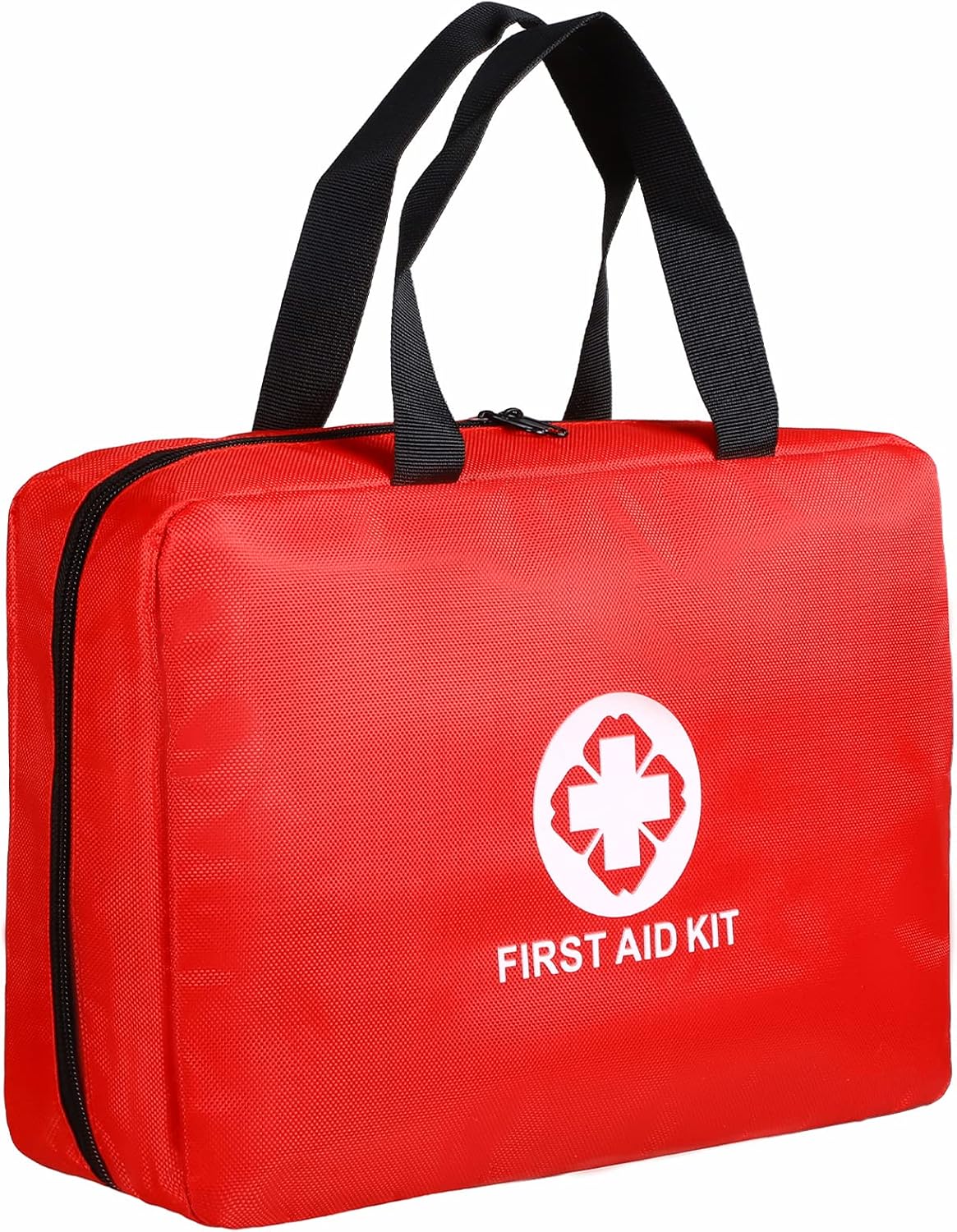 First Aid Bag,Large Capacity First Aid Kit for Any Emergencies,Waterproof Emergency Bag for The Car,Home, Boat,School,Camping,Hiking,Office,Sports（drugs Not Included）