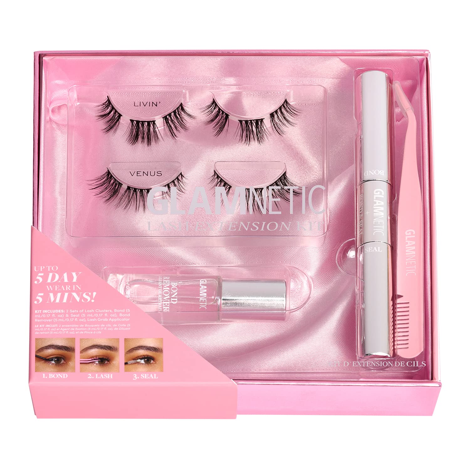 Glamnetic Lash Kit グラメティック 磁気まつげ キット Amazon.com: Glamnetic Lash Extension Kit | AM to PM | Professional