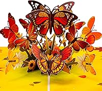 Vista 12 de Paper Love Tarjeta de Árbol de Otoño Tarjeta de Felicitación Desplegable 3D de Arce de Otoño para Acción de Gracias, Regalo de Anfitriona o Amigo