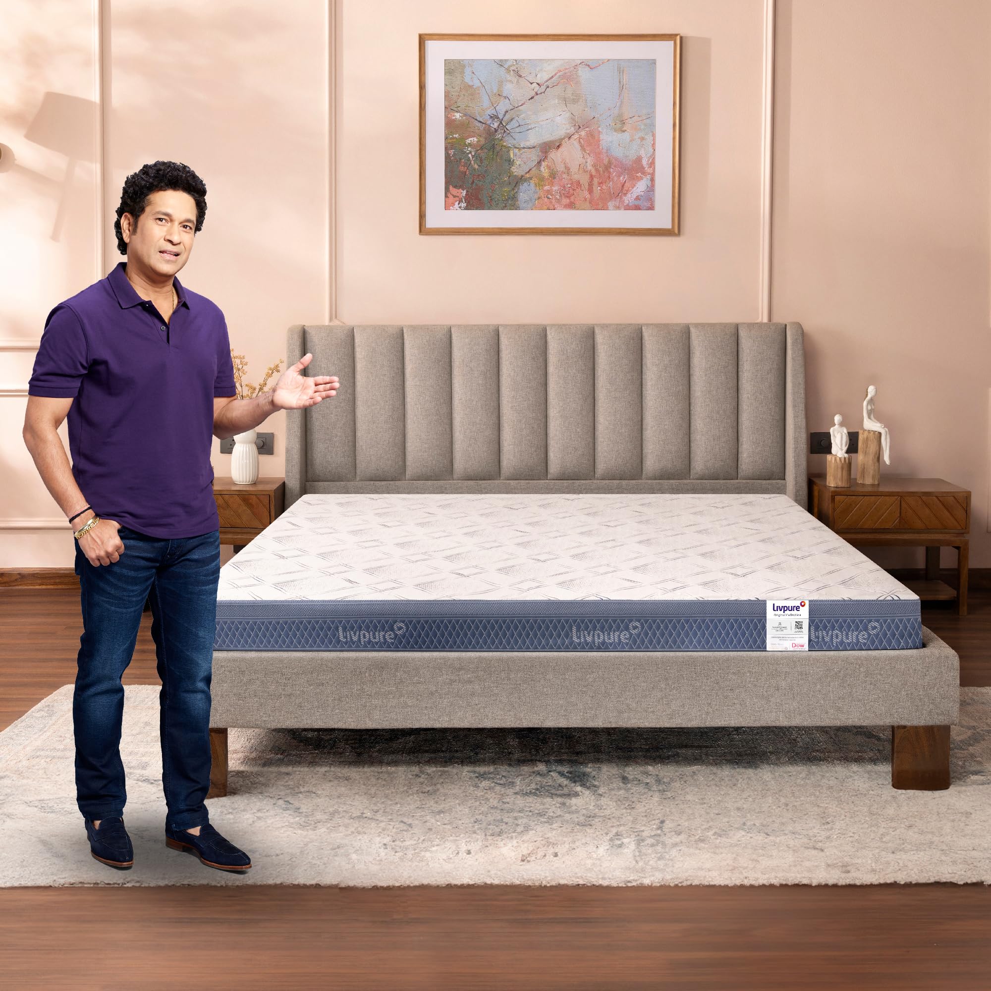 Livpure Smart Ortho PRO+ Memory 3 Zone Profile Orthopaedic Mattress | 5 Zone HR Foam & COMFORTSCIENCE Tech with 16 BIOCRYSTALS | High GSM Neon Fabric | King Bed (78x72x6) inch | 10 Year Warranty (B0BLWCDMC9) Amazon Price History, Amazon Price Tracker