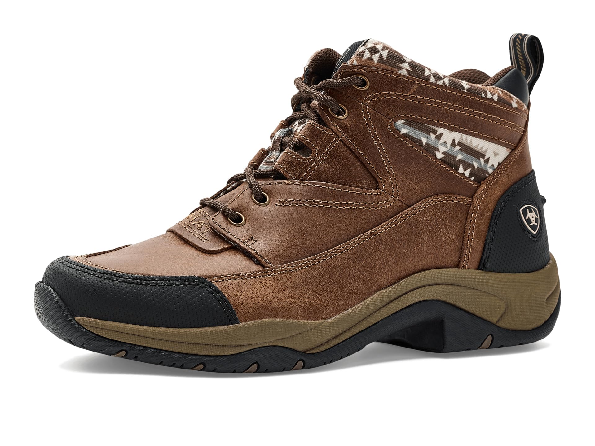 ARIAT Women's Terrain Hiking Boots, Dark Tan, 6.5 X-Narrow
