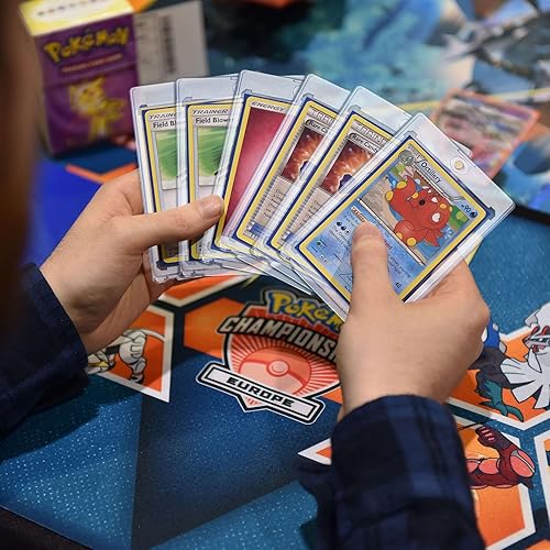 Miniatura 6 de 35pt Magnetic Card Holders for Trading Cards Protector, 60 Pack Baseball Card Protector, Acrylic Hard Cards Sleeves Case for Baseball Football