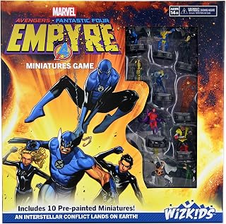 WizKids Marvel HeroClix: Avengers Fantastic Four Empyre Miniatures Game, Multicolor