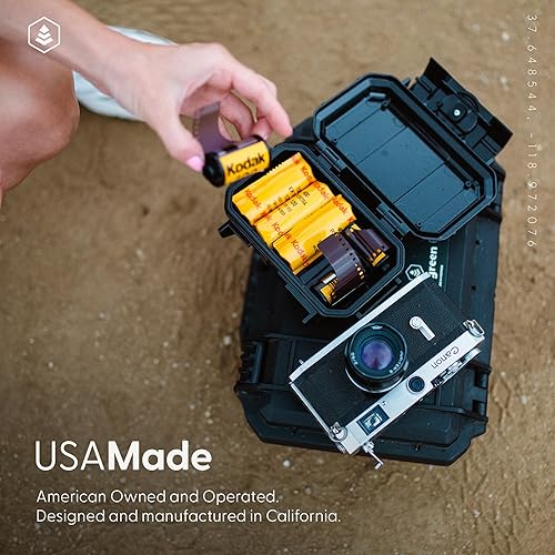 Miniatura 4 de Evergreen 52 - Funda protectora impermeable Dry Box - Seguro de viaje, especificaciones mil, fabricado en Estados Unidos, para cámaras, camping,