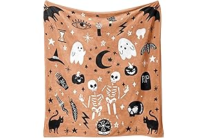 Spooky Seasonal Sensation: Small Halloween Blanket for Spooky Nights