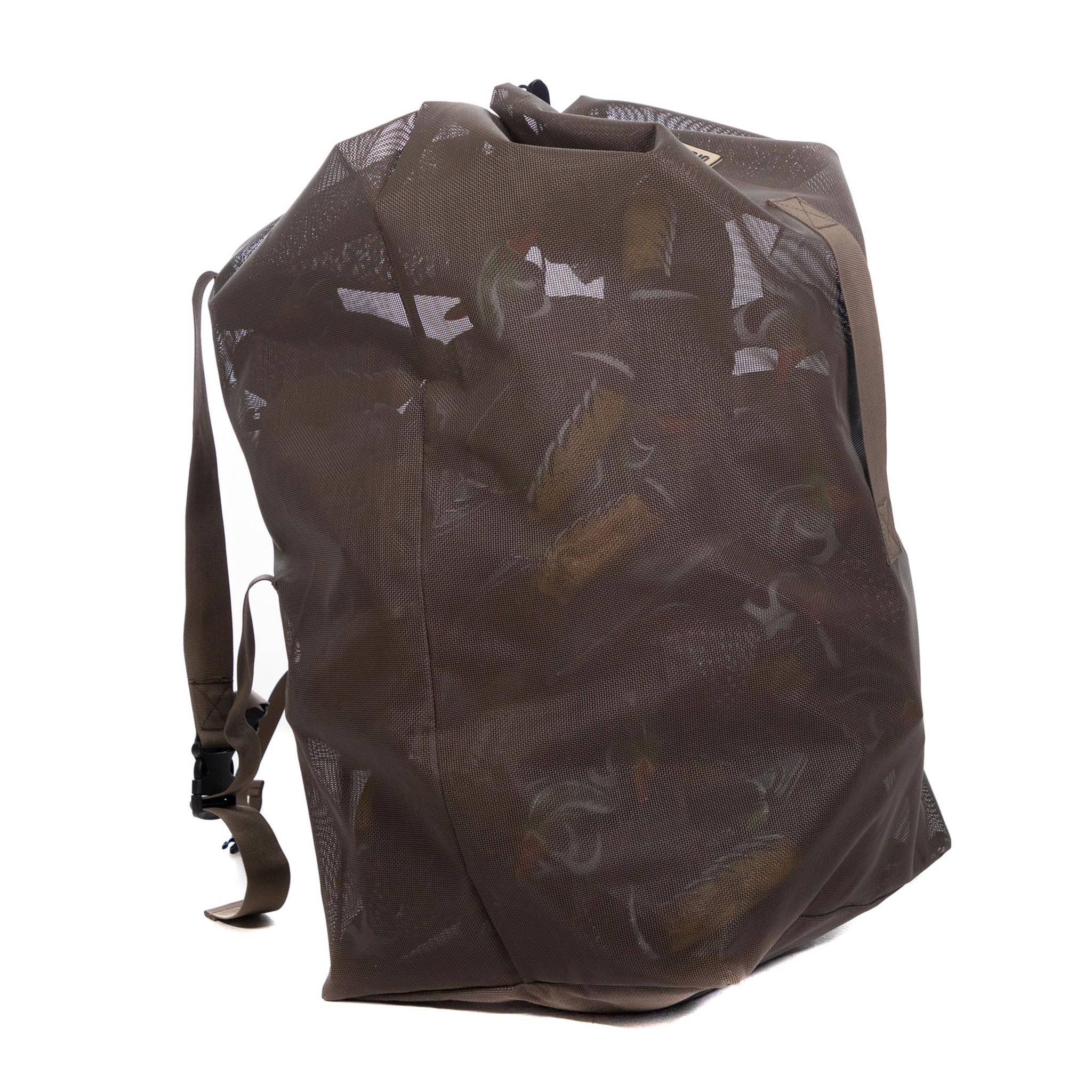 Higdon Outdoors Mesh Decoy Bag | Must Have Backpack Waterfowl Decoy Bag for Duck and Goose Hunting | Perfect for Wet Conditions