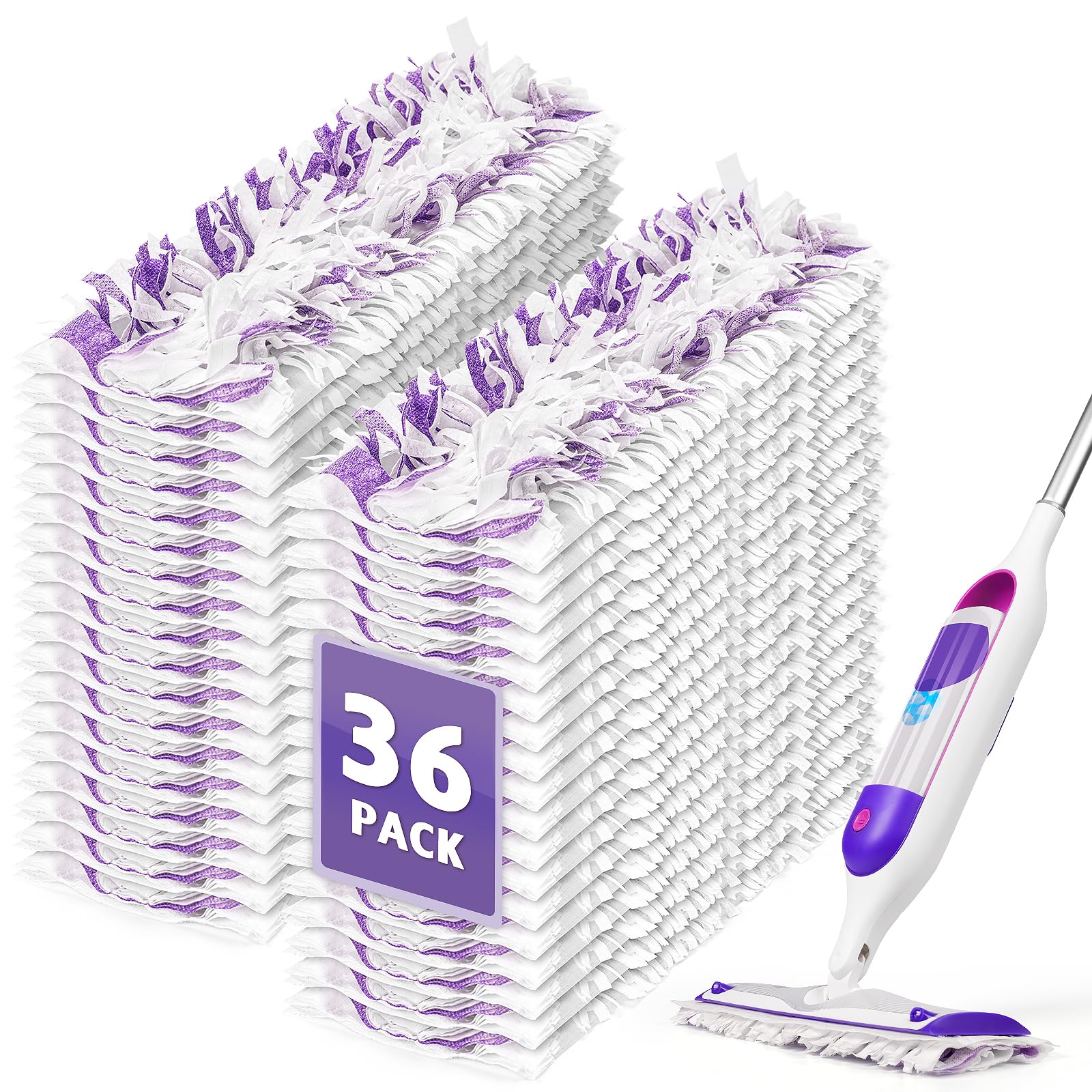 AIR U+ 36 Pack Disposable Power Mop Pads Refills
