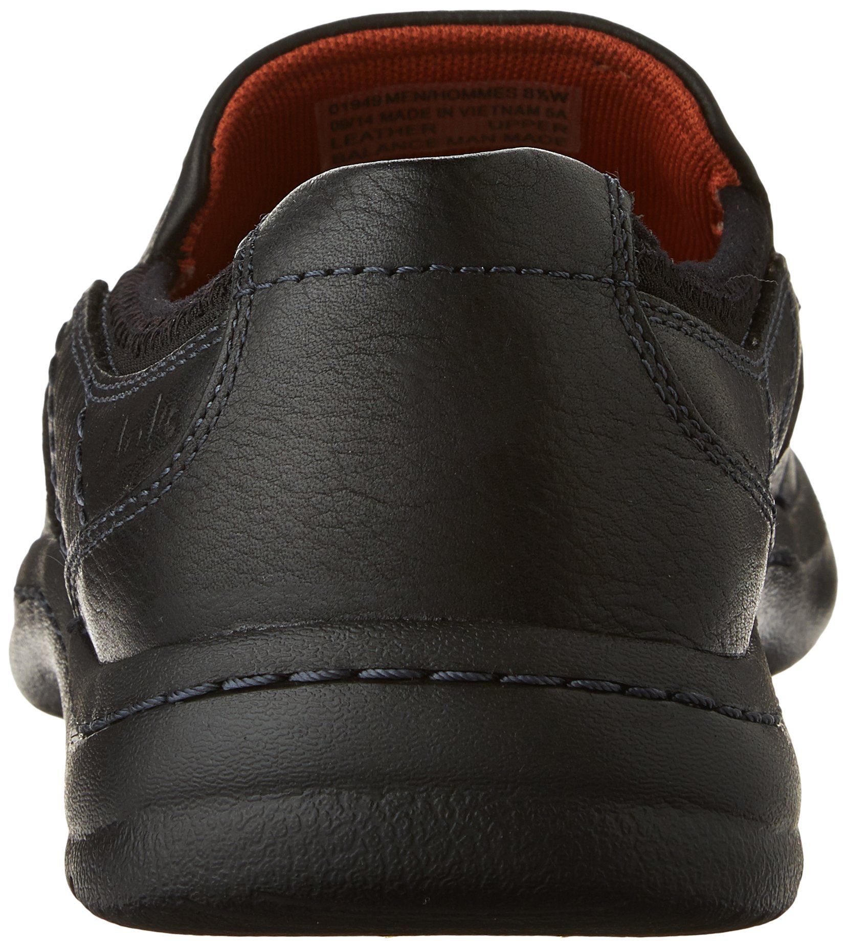 Clarks Niland Energy Black Leather Men\'s Slip-On Loafers Clarks - Brandclub - Clarks Collection Men main image 2