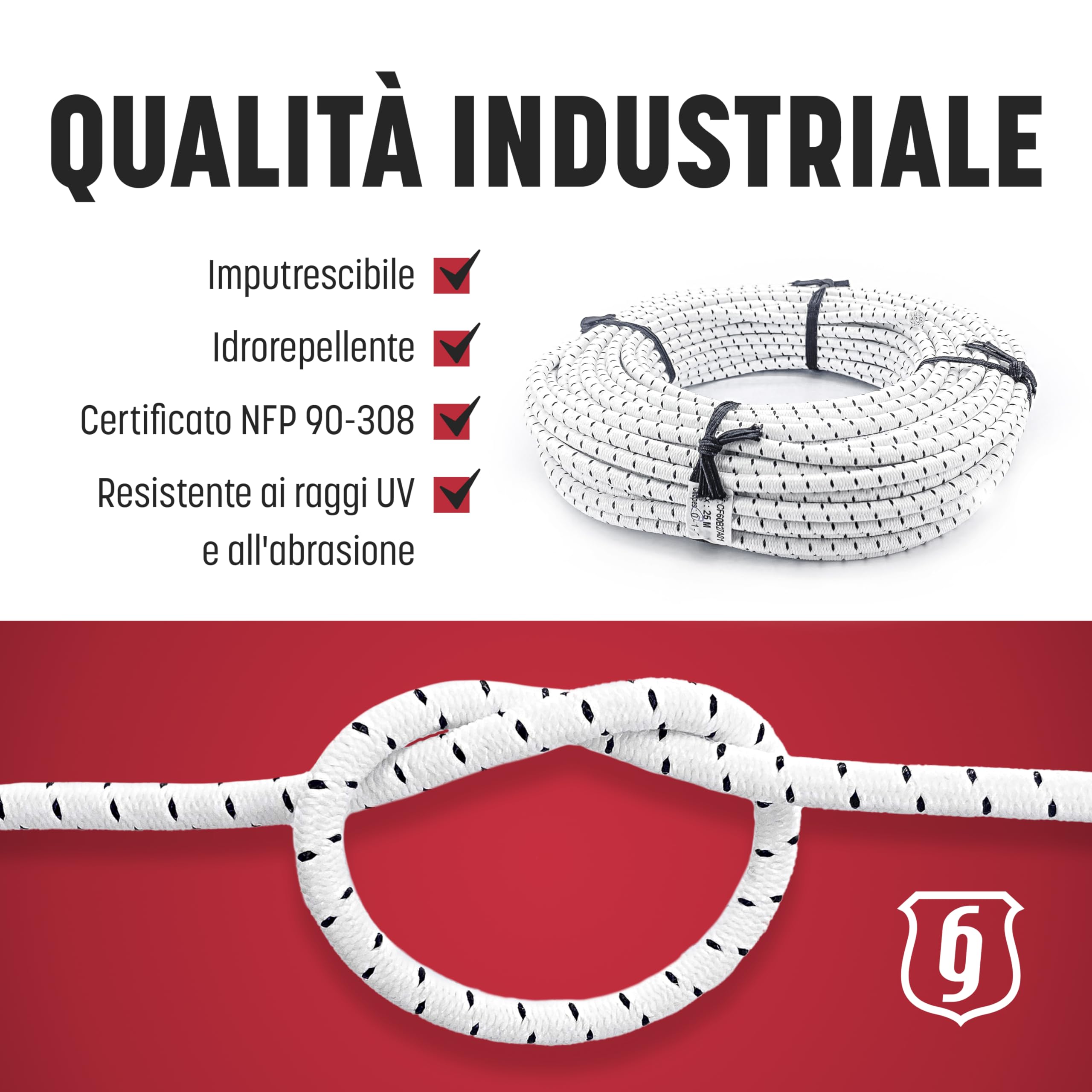 Confezione da 50 corde elastiche da 15 cm, palline elastiche